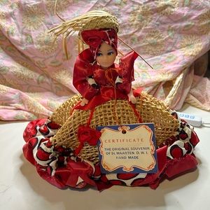 Certificate the original doll hand made